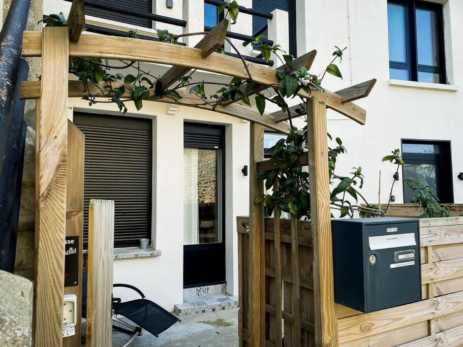 Apt RDC avec sa terrasse privée Saint-Malo Exterior foto